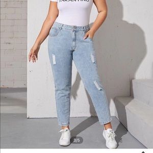 Plus size mom Jeans🌸